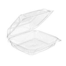68 oz Clear Clamshell Container VF8091 - 100/Case GP093