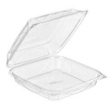 48 oz Clear Clamshell Container VF8100 - 100/Case GP111