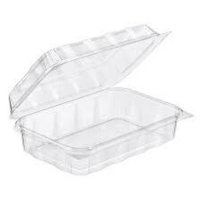 75 oz Clear Clamshell Container CF6040 - 132/Case GP096