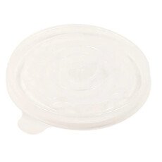 Plastic Lid for 8 oz Paper Bowl - 500/Case GP122