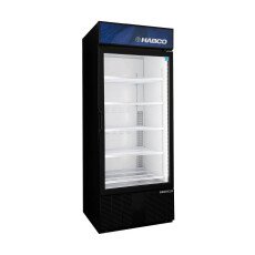 30.5" Glass Door Merchandiser Refrigerator Cooler Upright HABCO ESM28HC