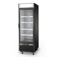 New Clearance 23 CuFt 1 Door Glass Display Reach In Freezer Arctic Air AFGDM23