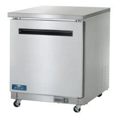New Clearance 28" 1 Door Solid SS Undercounter Freezer Arctic Air AUC27F