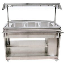 Restored Like New Omcan 44506 Well Steam Table - 48''