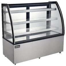 Restored Like New Omcan 44503 Refrigerated Display Case - Curved Glass