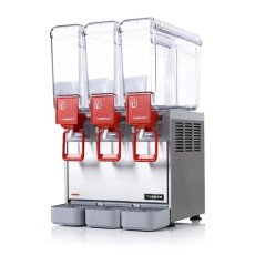 Ugolini Arctic Compact Countertop Triple Bowl Juice Dispenser with 3 x 8L Capacity – 115V 49086