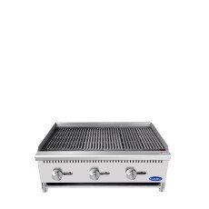 Restored Like New Atosa Cookrite ATCB-36 Natural Gas - Rock Charbroiler - 36 Inch
