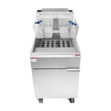 75 LB Capacity Deep Fryer NG or LP Gas Commercial Heavy Atosa ATFS-75