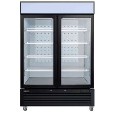 Restored Like New EFI - C2-54GDVC - Fridge - 2 Glass Door - 54 Inch