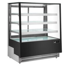 Restored Like New EFI CGSM-6057  Display Case - Square Glass - 59 inch