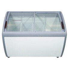 50″ Curved Glass Top Novelty Ice Cream Freezer FCCG-50-V