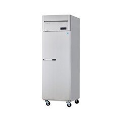 New Clearance 23 CuFt Top Mount 1 Door Solid SS Reach-In Freezer Blue Air BSF23T-HC-CL
