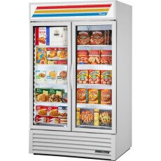 Restored Like New True GDM-43F-HC-TSL01 Freezer - Upright - 2 Glass Door - 47
