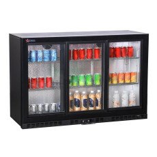 54" Back Bar Beverage Cooler with 3 Sliding Glass Doors and 320 L / 11.3 cu.ft. capacity – 110 V, 186 W 48579