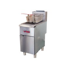75-80 lb Natural Gas Fryer, 5 Tube, 150,000 BTU Ikon IGF75NG