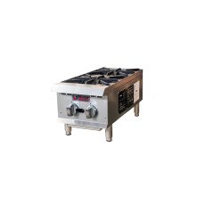 Ikon 12" 2-Burner Gas Countertop Hot Plate IHP-2-12