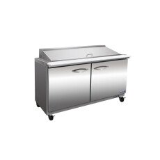 Ikon 61" Two-Door Mega Top Sandwich Prep Table ISP61M