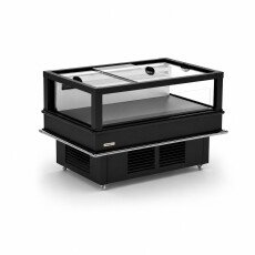 Hydra-Kool 80" Dual-Temp Island Merchandiser HKI-DT-80-S