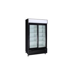 Kool-It 44.5" Double Sliding Glass Door Merchandiser Cooler KSM-36
