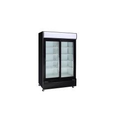 Kool-It 52.3" Double Sliding Glass Door Merchandiser Cooler KSM-42