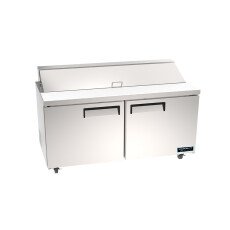 Kool-It Infinity 60.2" 2-Door Sandwich/Salad Prep Table KIN60SP-HC