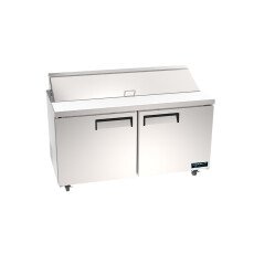Kool-It Infinity 36.2" 2-Door Megatop Sandwich/Salad Prep Table KIN36MSP-HC