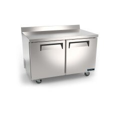 Kool-It Infinity 60.2" 2-Door Worktop Refrigerator KIN60WTR-HC