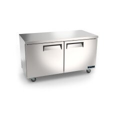 Kool-It Infinity 60" Undercounter Freezer With 2 Doors KIN60UCF-HC