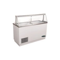 Kool-It Infinity 88.63" Ice Cream Dipping Cabinet With 2 Lids KDC88-HC